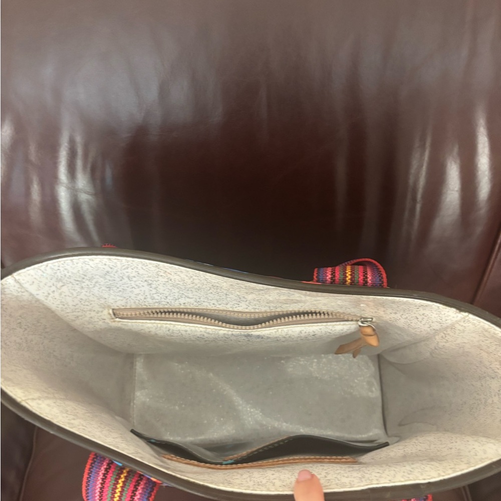 Consuela Colorful Patterned Tote Bag - Picture 3 of 3